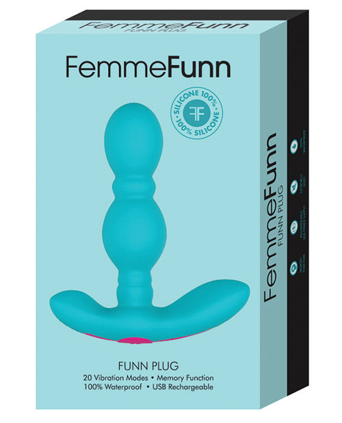 FEMME FF 1012-04 FUNN PLUG TURQUOISE