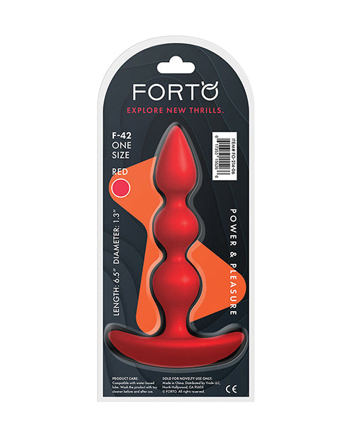 Forto/Power & Pleasure F-42 plug/red