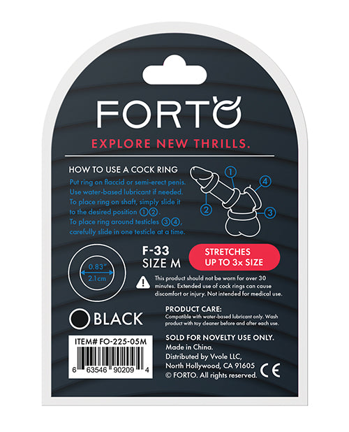 FORTO COCK RING F-33/M