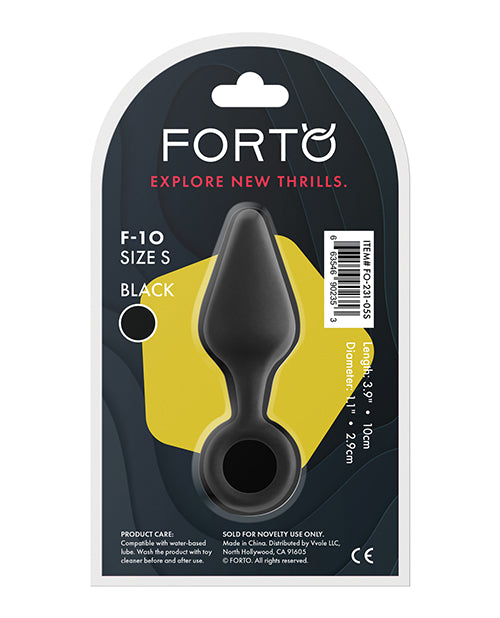 FORTO/POWER & PLEASURE/F-10 PLUG//SMALL/BLACK