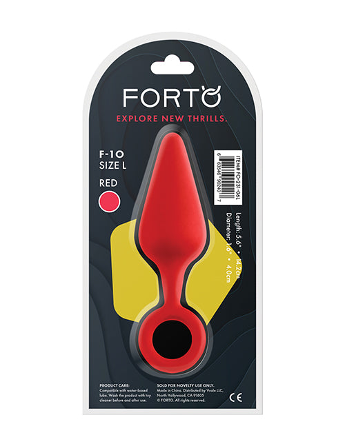 Forto F-10 Silicone Plug w/Pull Ring