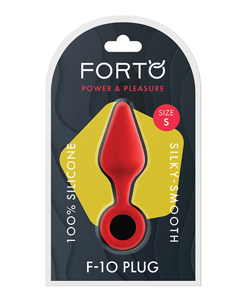 FORTO/POWER & PLEASURE/F-10 PLUG/SMALL/RED