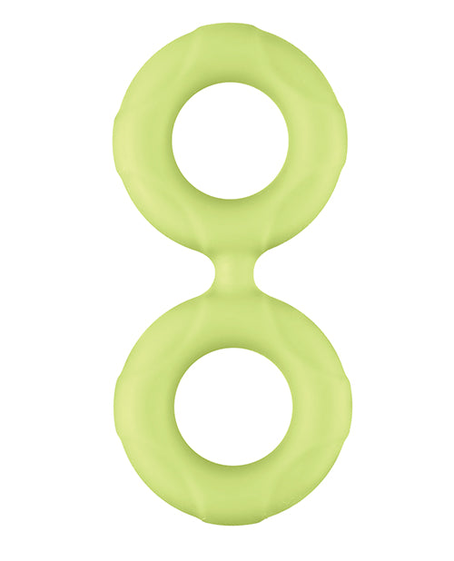 FORTO/Power and Pleasure/F-81 Cock & Ball Double Ring/Large/Glow