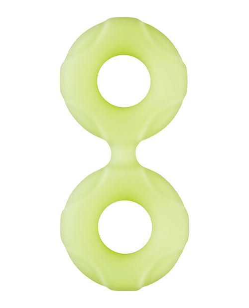 FORTO/Power and Pleasure/F-81 Cock & Ball Double Ring/Small/Glow