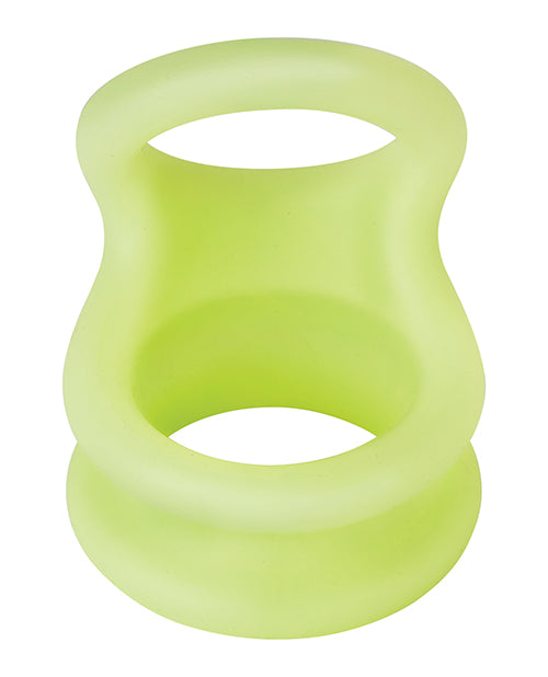 FORTO Power and Pleasure F-20 Cock & Ball Double Ring Glow Large