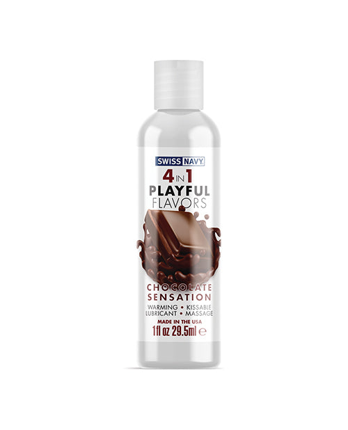 SWISS NAVY 4IN1 CHOCOLATE 1OZ