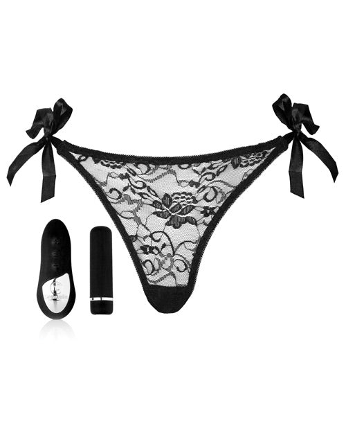 NU/SENSUELLE/PLEASURE PANTY/BLACK