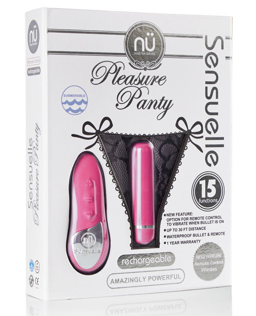 NU/SENSUELLE/ PLEASURE PANTY/PINK