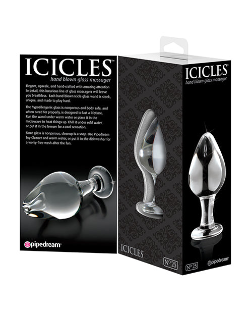 ICICLES/HANDBLOWN GLASS MASSAGER