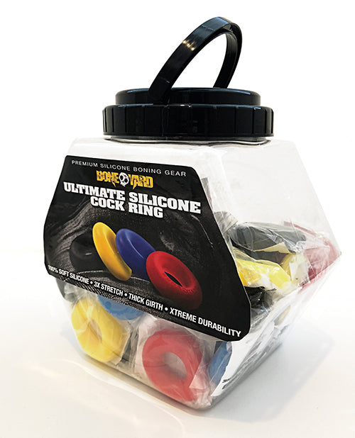 BONEYARD ULTIMATE SILICONE COCK RING MULTI