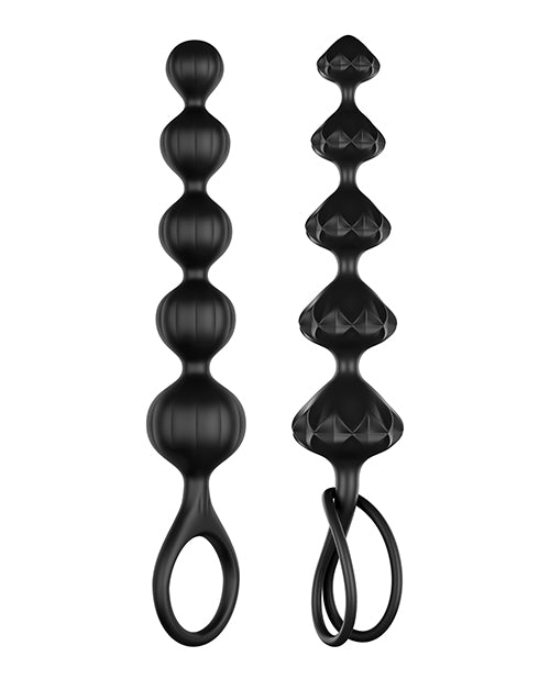 SATISFYER LOVE BEADS BLACK