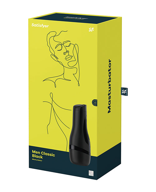 SATISFYER  MEN CLASSIC MASTURBATOR BLACK