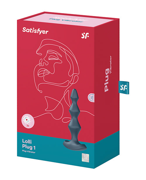 SATISFYER LOLLI PLUG DARK TEAL