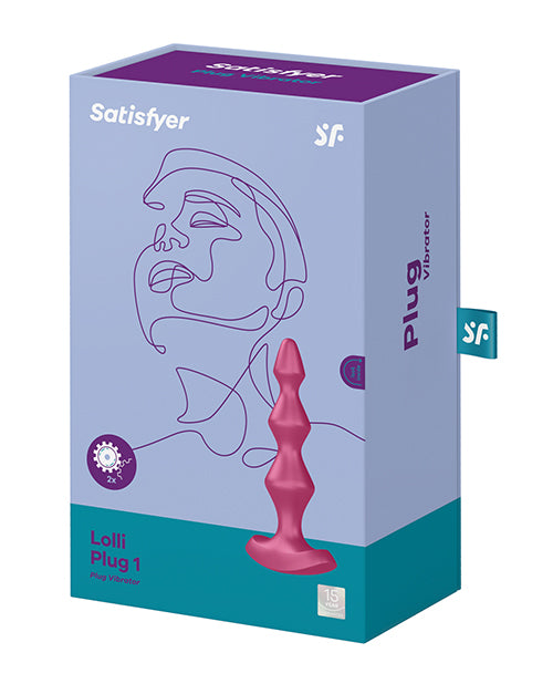 SATISFYER LOLLI PLUG FUCHSIA