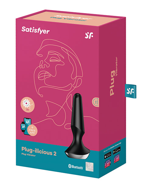 SATISFYER PLUG-ILICIOUS 2 BLACK