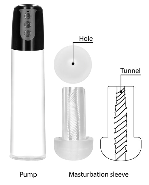 PUMPED/AUTOMATIC CYBER PUMP/TRANSPARENT