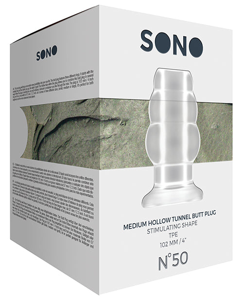 SONO MEDIUM HOLLOW TUNNEL BUTT PLUG No. 50