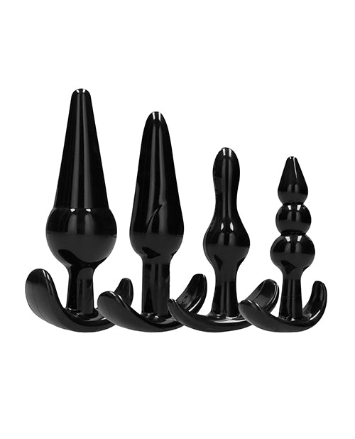 SONO/4 PIECE BUTT PLUG SET/BLACK