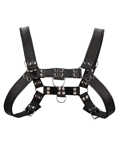 BO CHEST BULLDOG HARNESS/BLACK L/XL