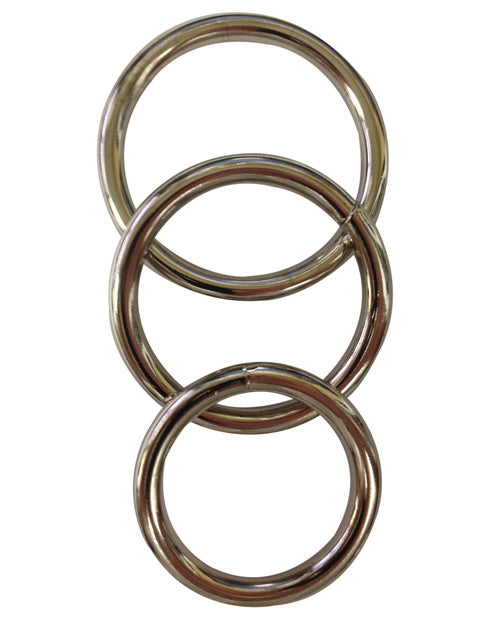 SPORTSHEETS SEAMLESS METAL O-RING 3PK