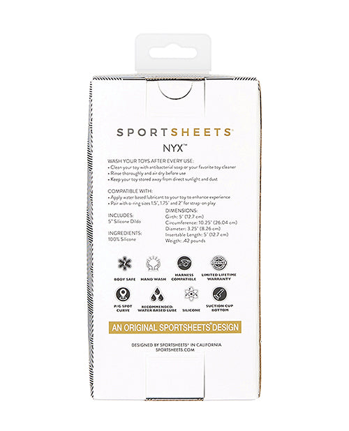 SPORTSHEETS NEXUS NYX 5" PINK